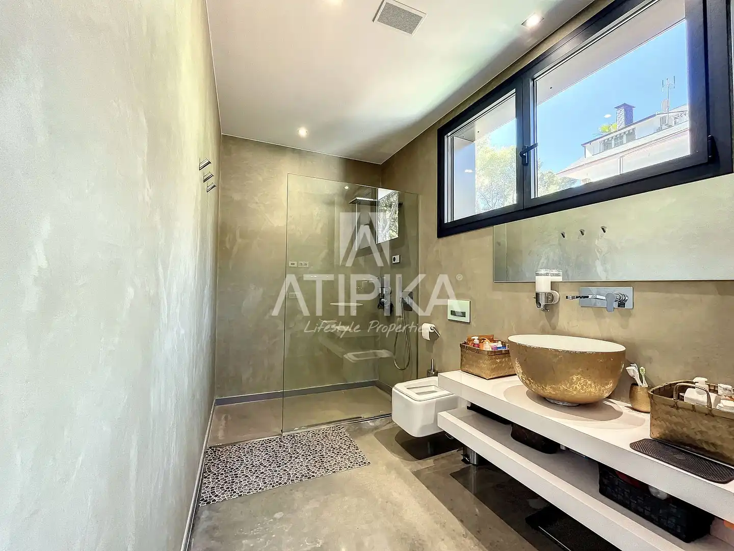 Bathroom of Houses for rent in Castelldefels  with Heating, Terrace and Swimming Pool