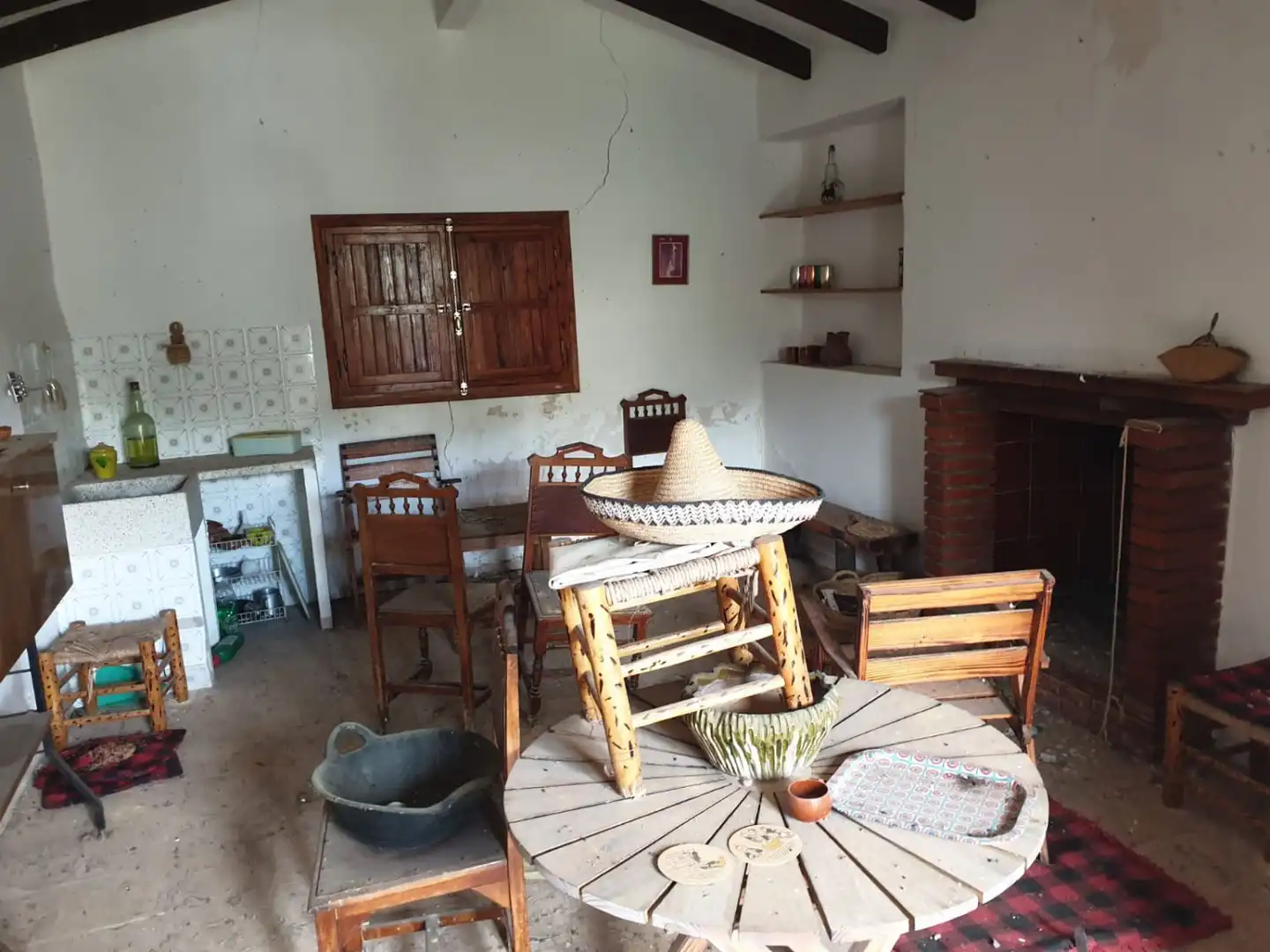 Menjador de Finca rústica en venda en Alcudia de Veo amb Terrassa