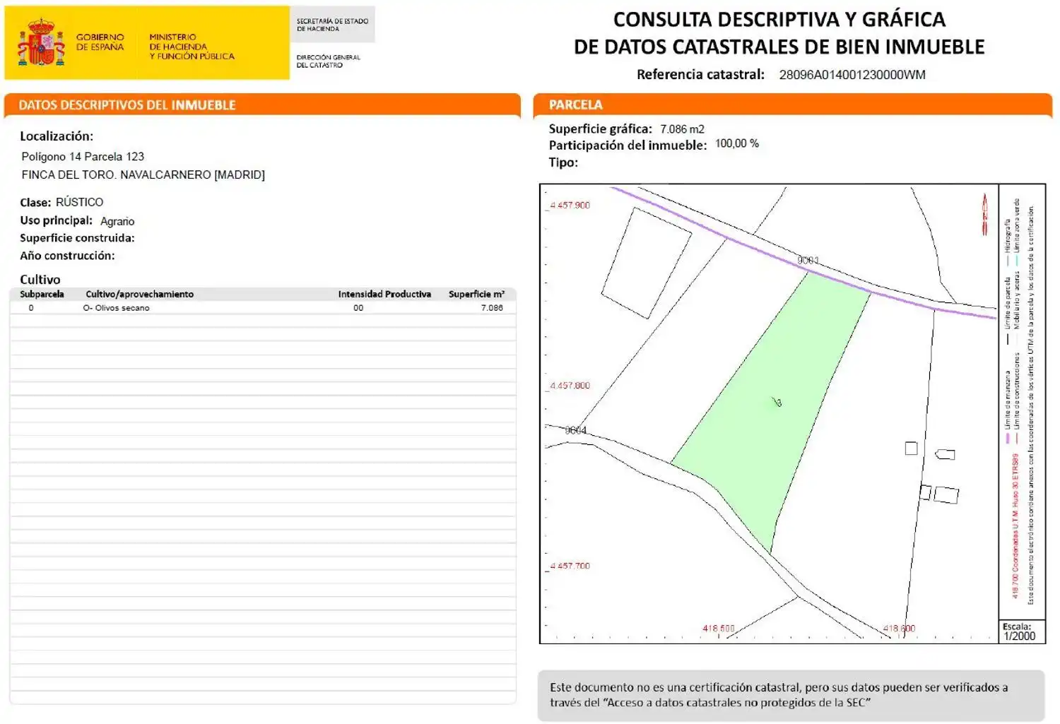Finca rústica en venta en Navalcarnero con Jardín privado, Terraza y Trastero