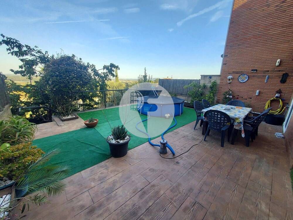 Terrassa de Casa adosada en venda en Santa Eulàlia de Ronçana amb Calefacció i Terrassa