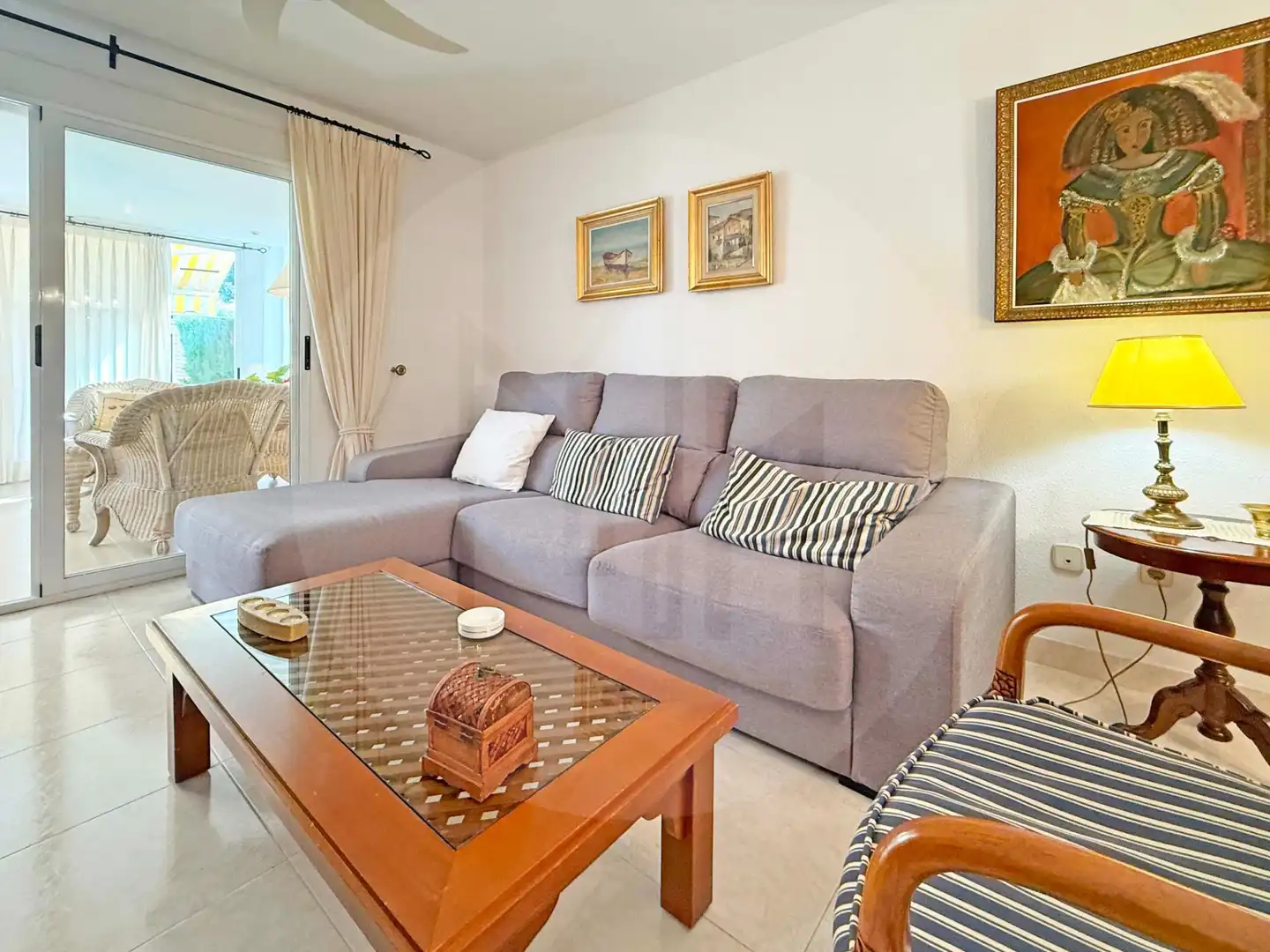 Wohnzimmer von Wohnung zum Verkauf in Puçol mit Terrasse, Abstellraum und Gemeinschaftspool