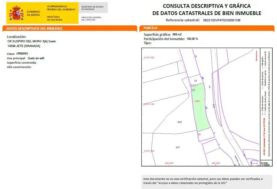 Terreny residencial en venda a Carretera Suspiro del Moro, imagen 8