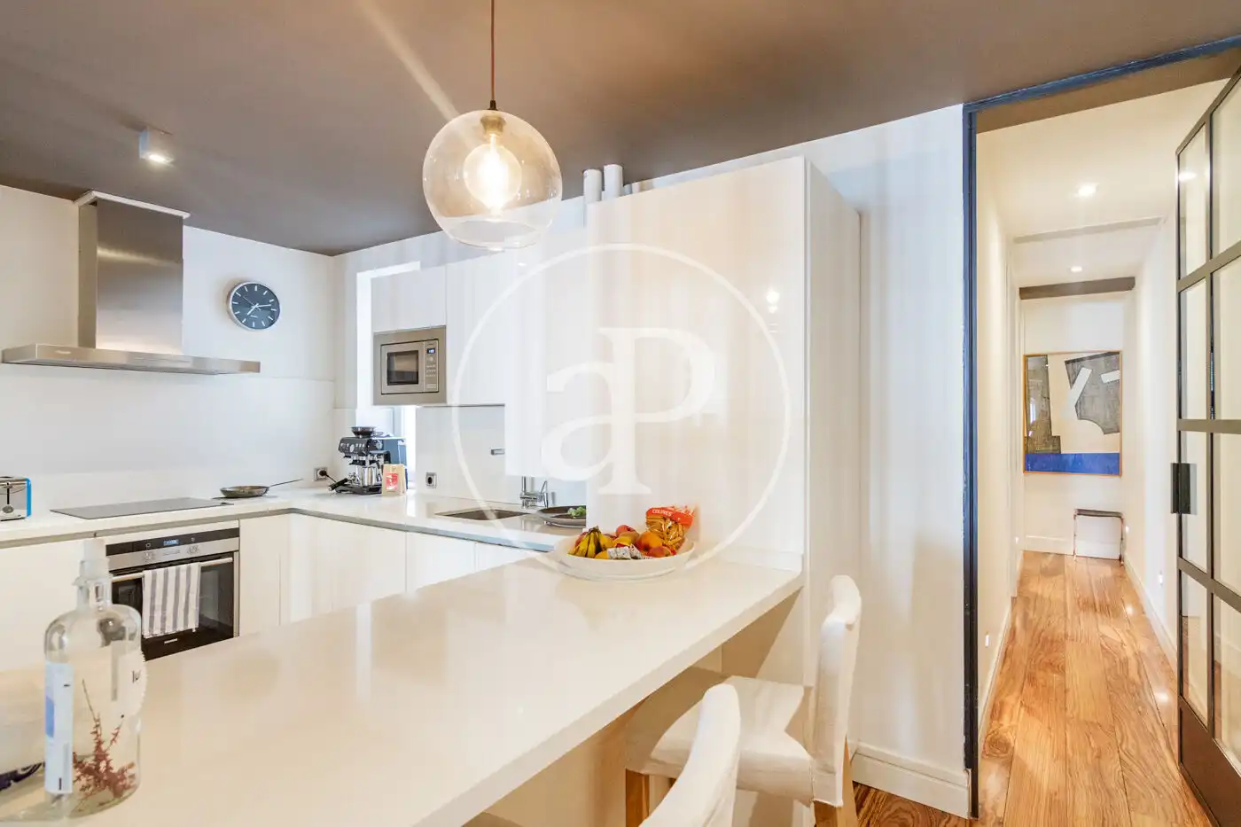 Küche von Wohnung zum Verkauf in Madrid mit Klimaanlage, Heizung und Balkon