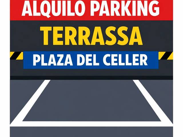 Garaje en Alquiler en Carrer d'Estanislau Figueras, 69 en Cementiri Vell