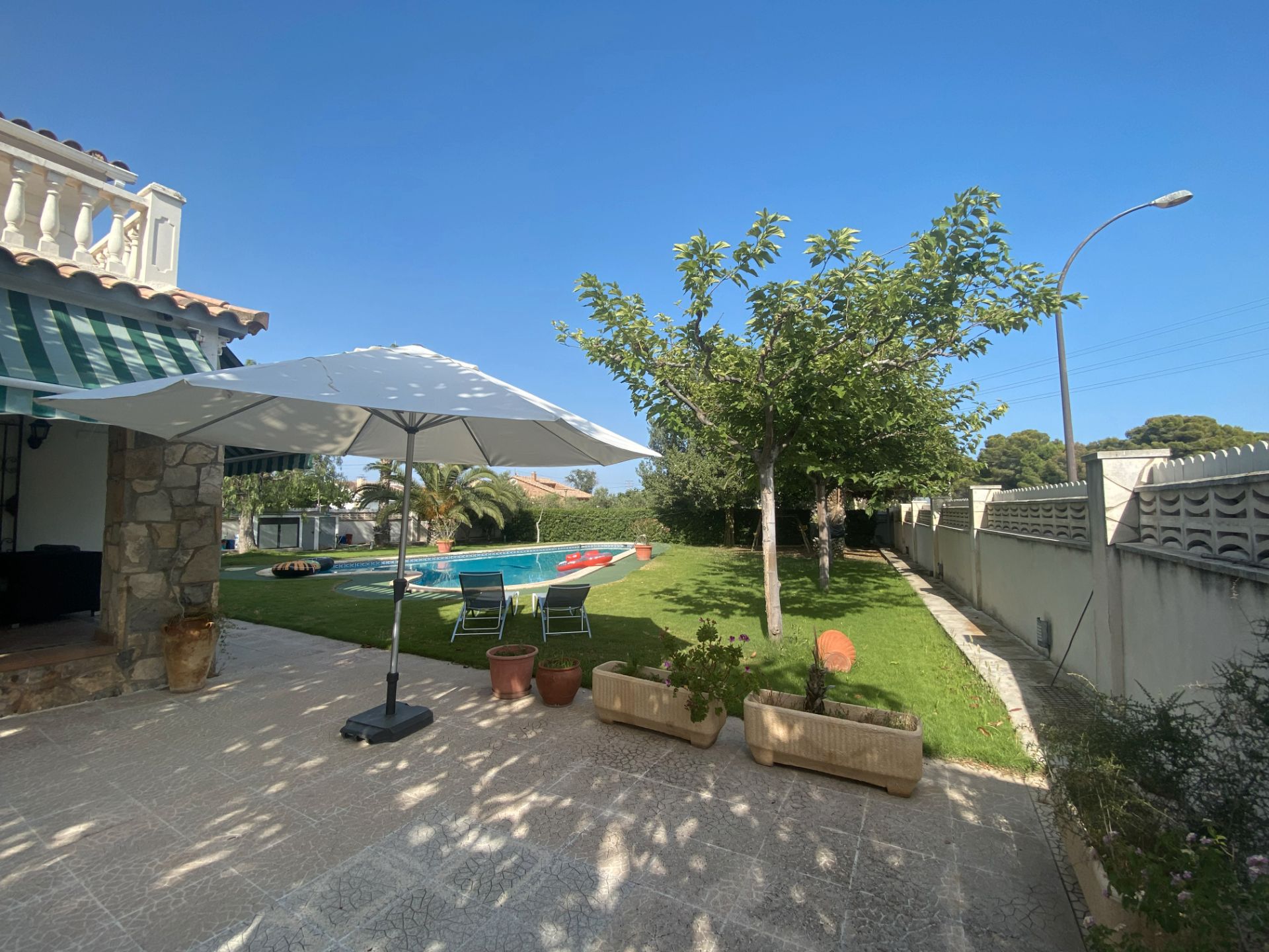 Swimming pool of House or chalet for sale in Creixell  with Air Conditioner, Heating and Private garden