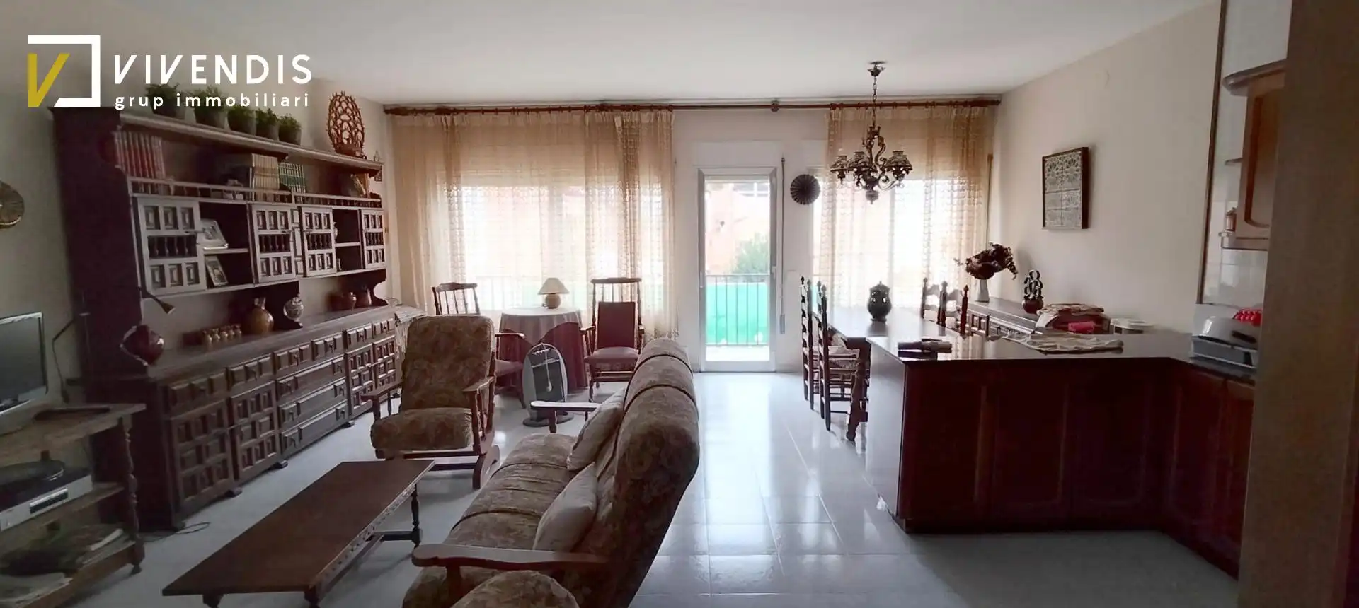 Living room of Houses for sale in Castelldans  with Terrace, Storage room and Balcony