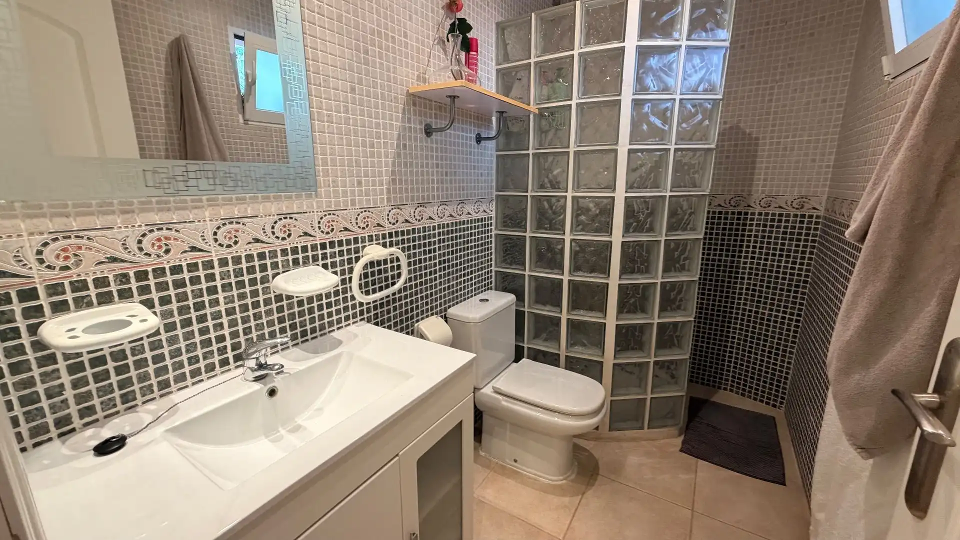 Bathroom of Houses for rent in Altea  with Air Conditioner, Heating and Private garden