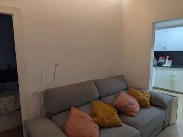 Sala de estar de Piso en venta en  Barcelona Capital con Aire acondicionado y Balcón