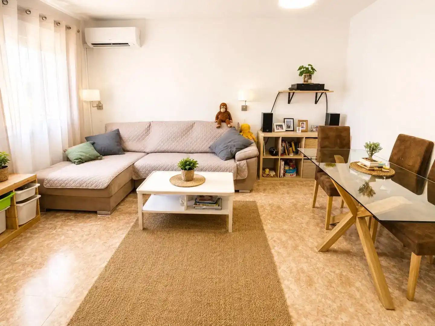 Sala de estar de Casa adosada en venta en Benahadux, Almería