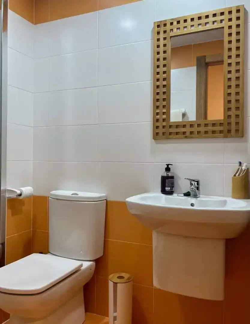 Bathroom of Flat for rent in Barreiros, Lugo