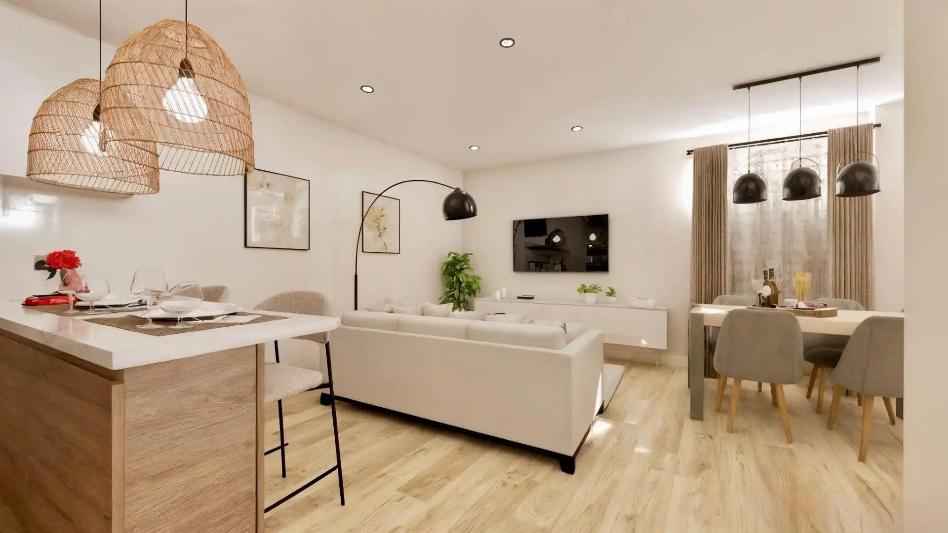 Living room of Ground floor for sale in Albacete