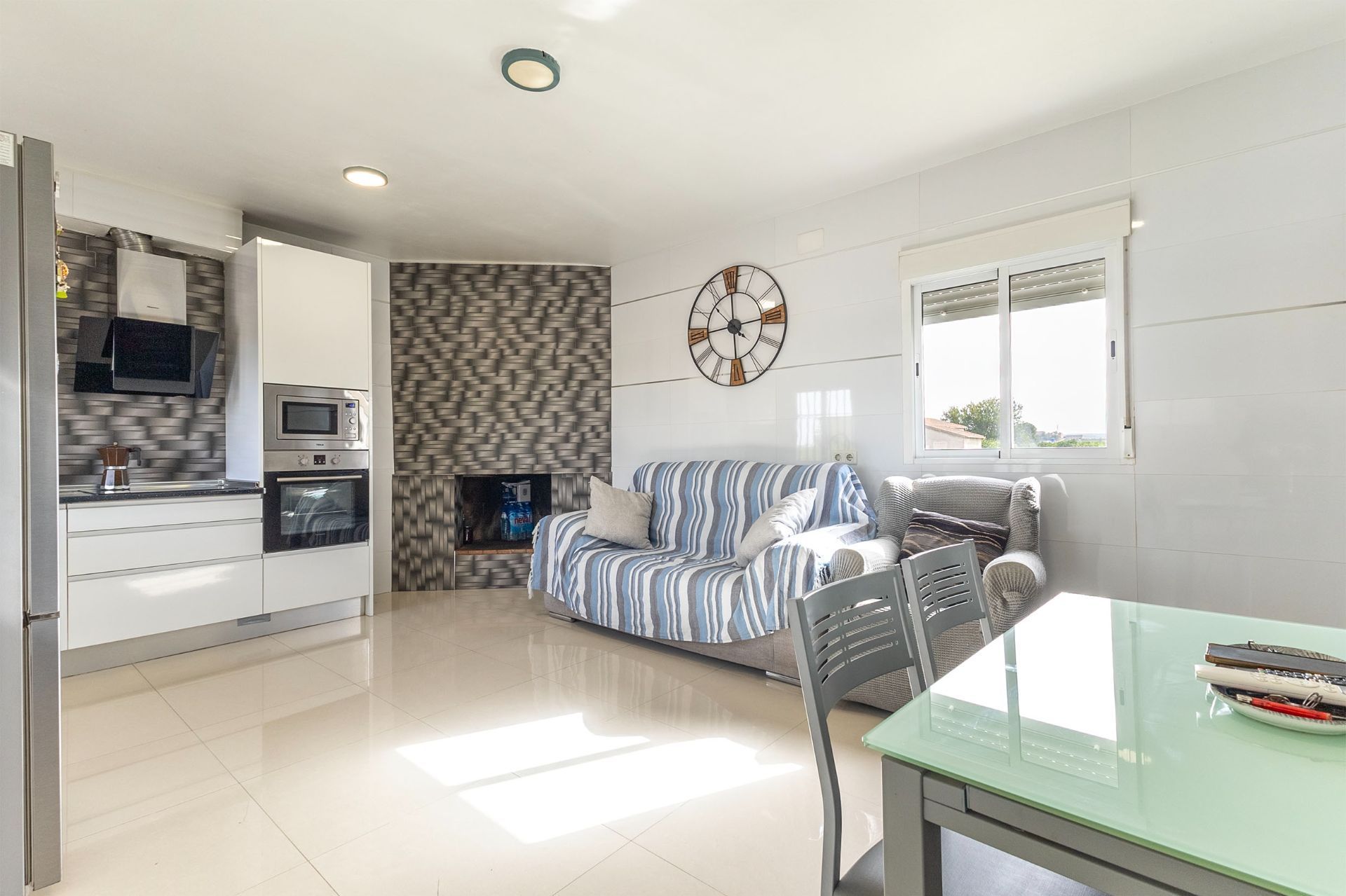 Wohnzimmer von Haus oder Chalet zum verkauf in Almoradí mit Klimaanlage, Heizung und Terrasse