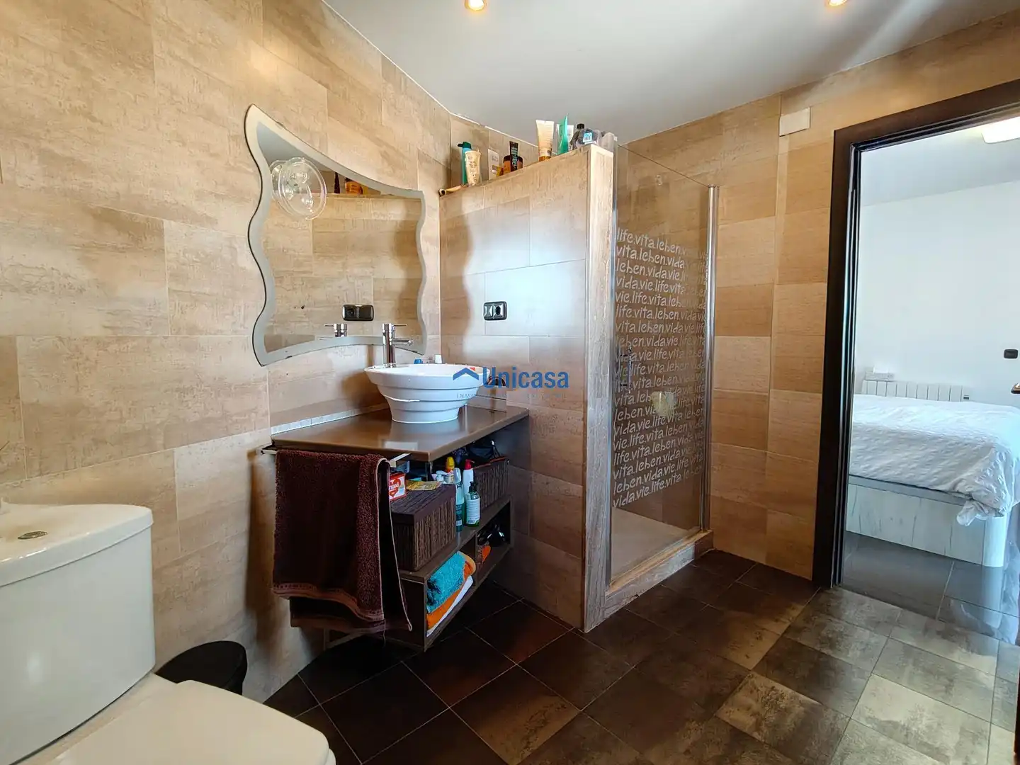 Baño de Casa o chalet en venta en Málaga con Aire acondicionado, Jardín privado y Amueblado