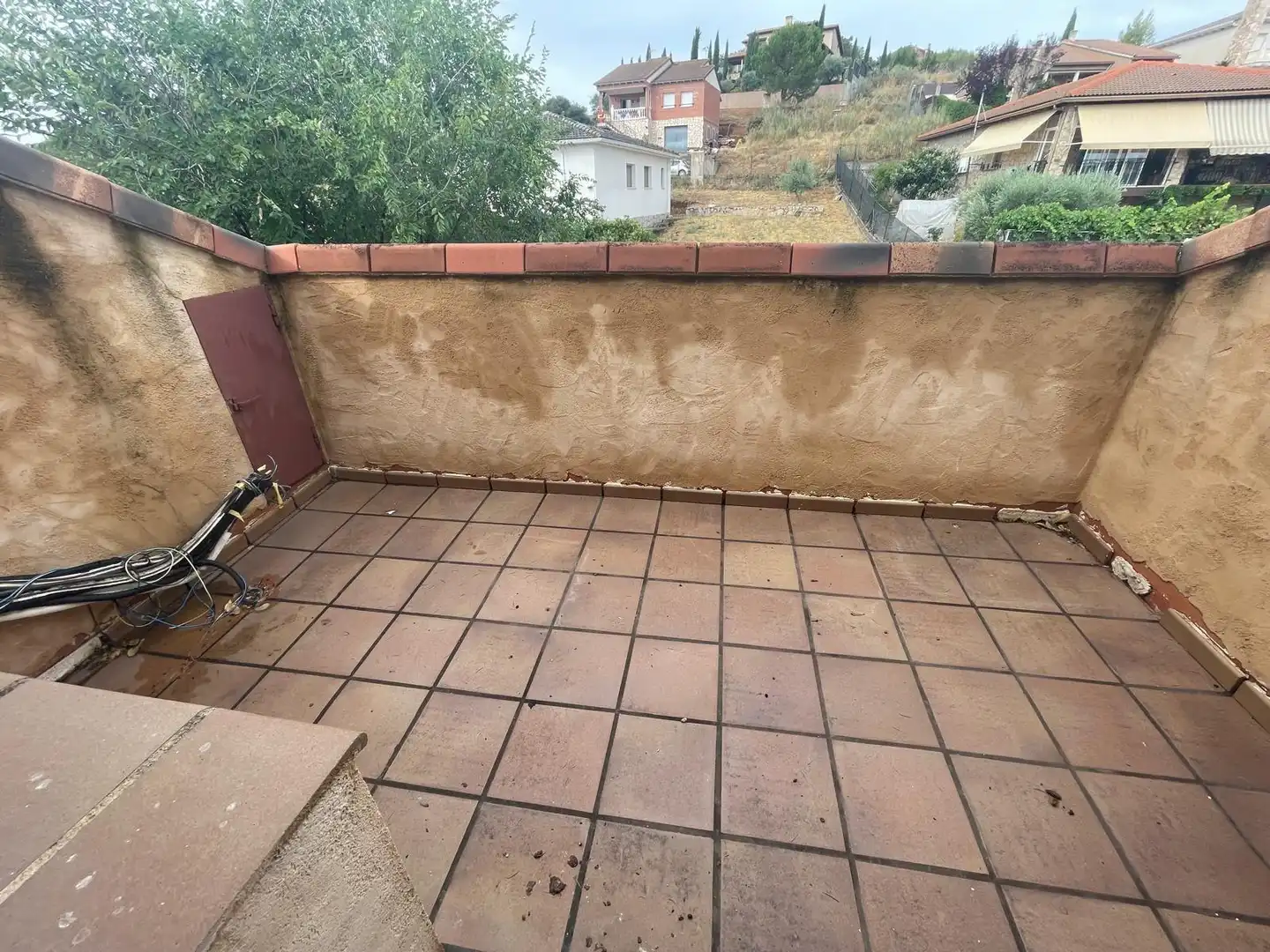 Terrassa de Casa o xalet en venda en Espinosa de Henares amb Calefacció, Jardí privat i Terrassa