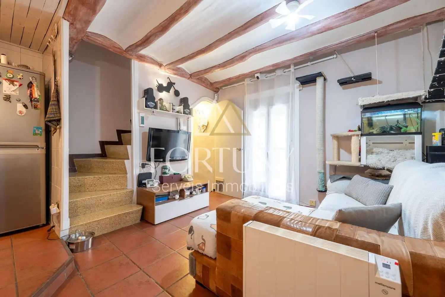 Sala de estar de Casa o chalet en venta en Valls con Balcón