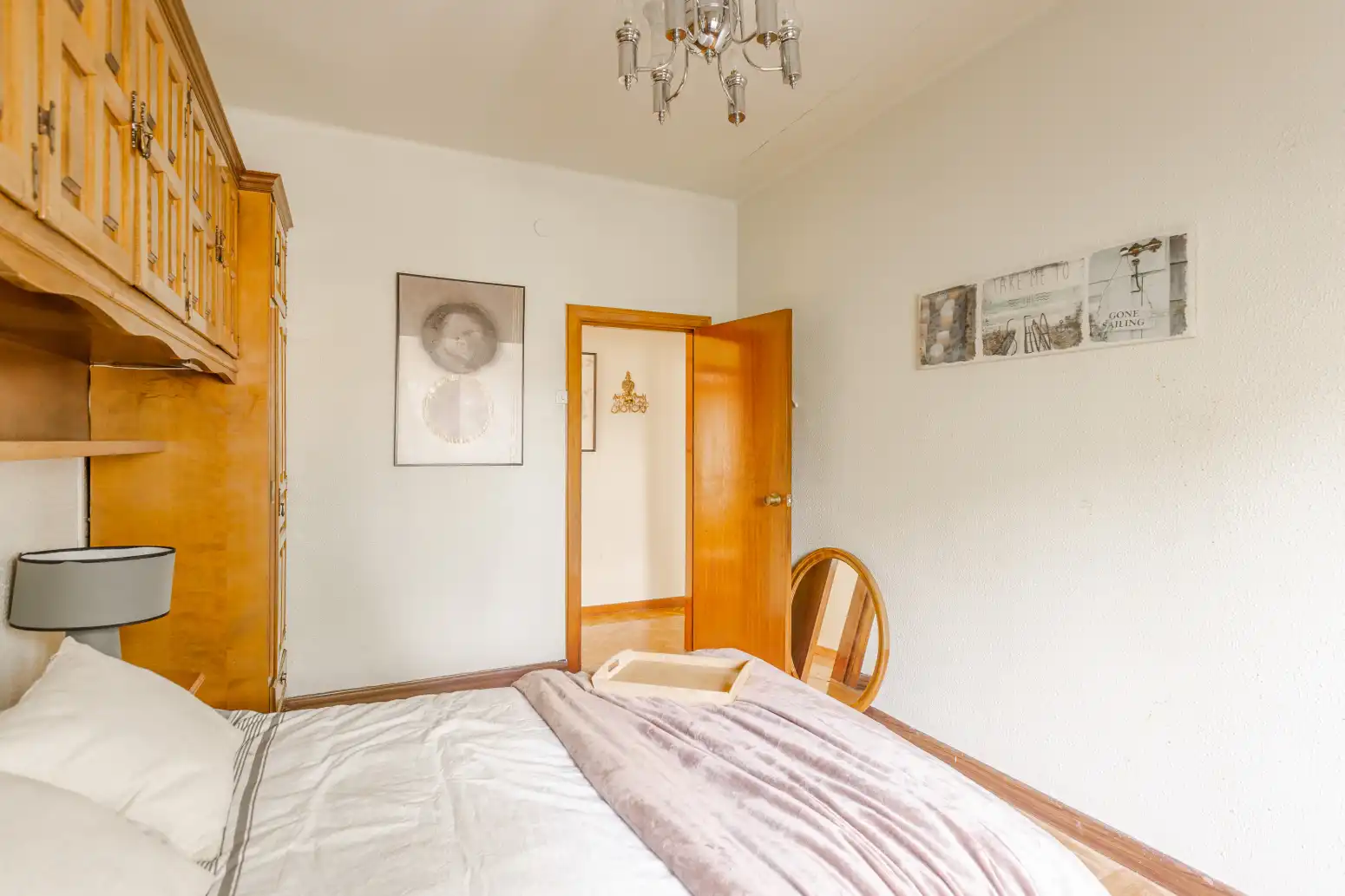 Habitación de Piso en venta en  Pamplona / Iruña con Calefacción, Parquet y Amueblado