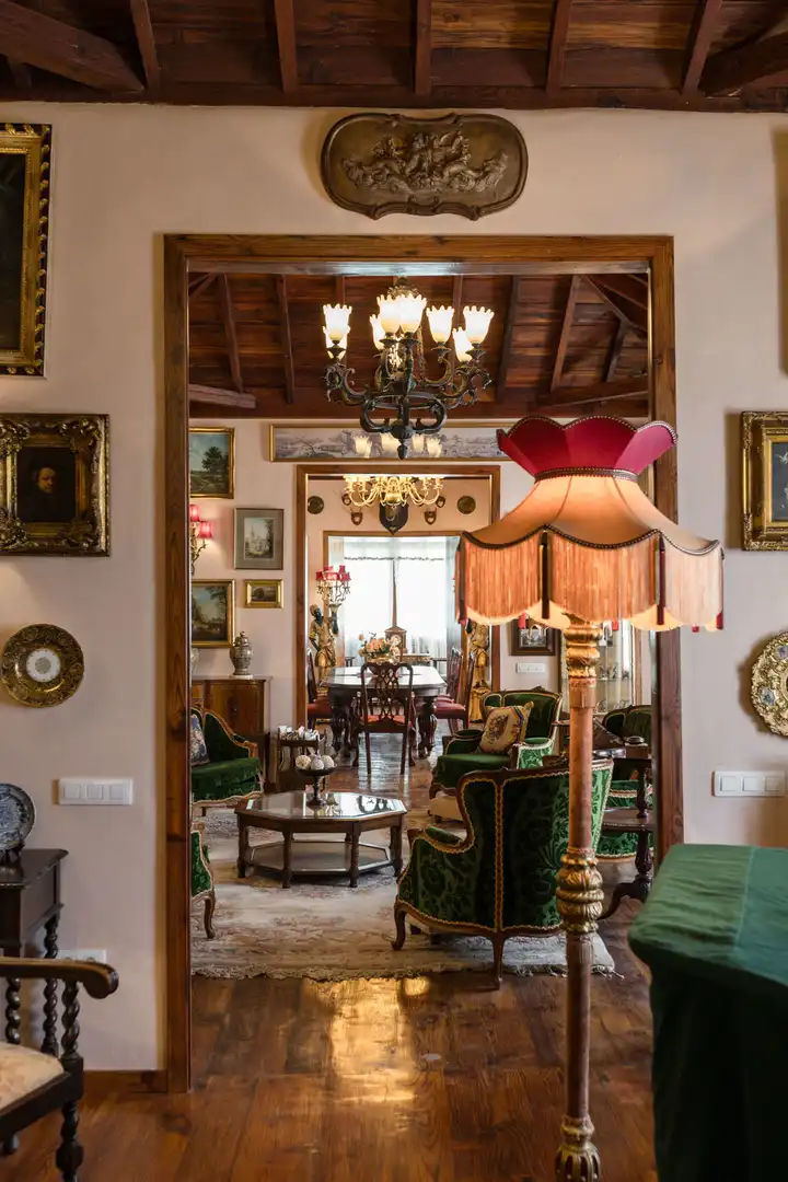 Sala de estar de Casa o chalet en venta en Icod de los Vinos con Calefacción, Jardín privado y Parquet
