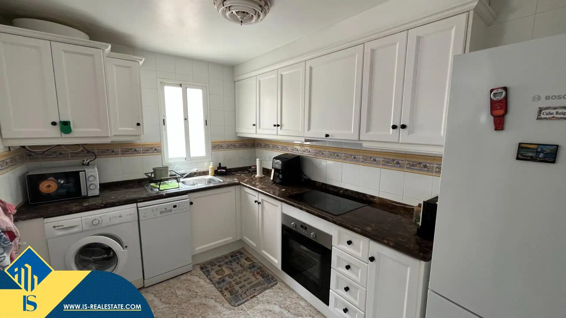 Kitchen of Flat for rent in Orihuela  with Air Conditioner, Terrace and Furnished