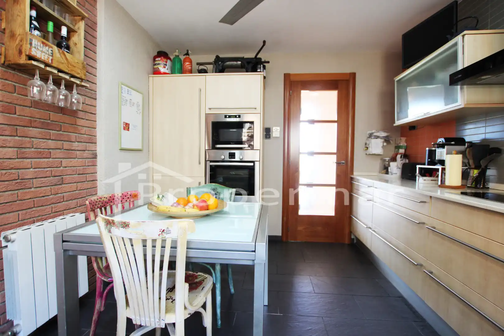 Küche von Haus oder Chalet zum Verkauf in Sant Antoni de Vilamajor mit Klimaanlage, Heizung und Privatgarten