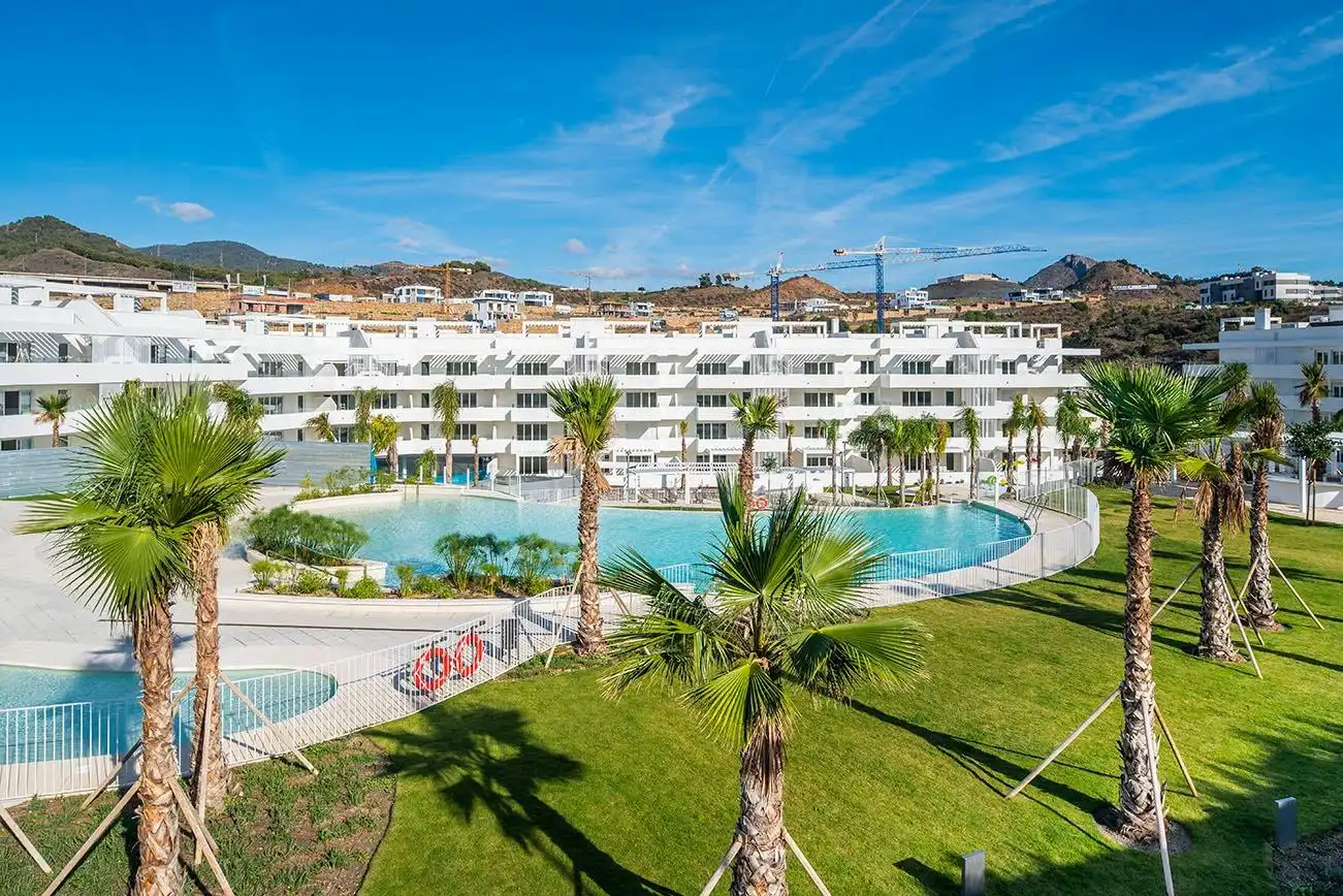 Vista exterior de Ático de alquiler en Málaga con Aire acondicionado, Calefacción y Terraza