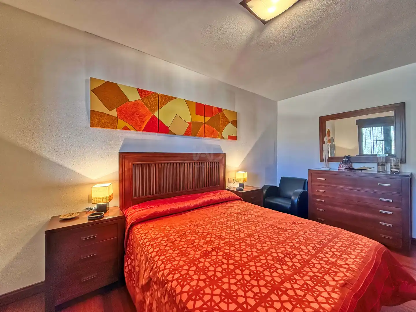 Bedroom of Flat for sale in Alcalá de la Selva  with Heating