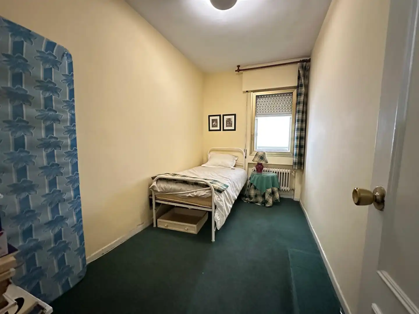 Bedroom of Flat for sale in Madrid  with Parquet flooring, Terrace and Storage room
