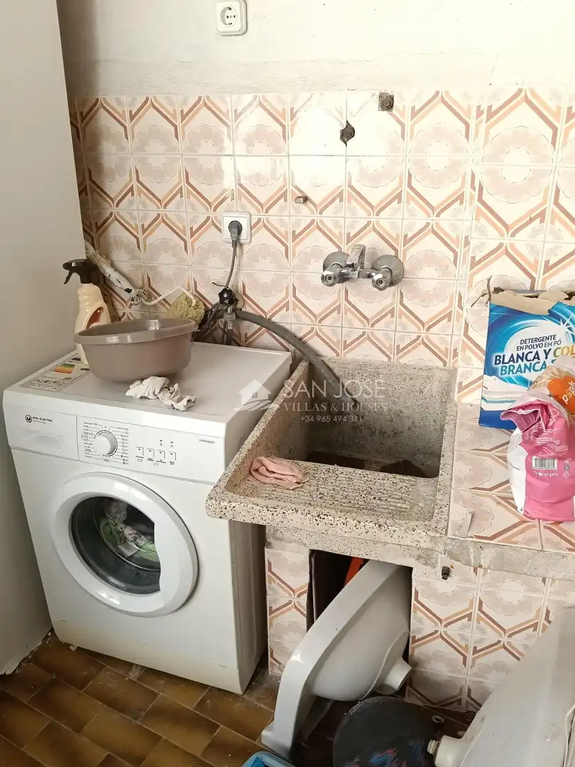 Cocina de Piso en venta en Aspe con Terraza, Trastero y Balcón