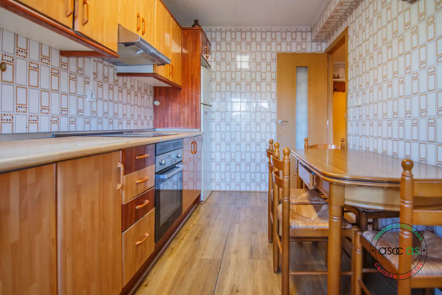 Kitchen of Flat for sale in Gijón   with Furnished