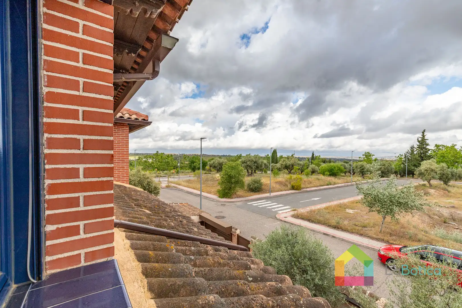 Terraza de Casa adosada en venta en Burguillos de Toledo con Calefacción, Jardín privado y Terraza
