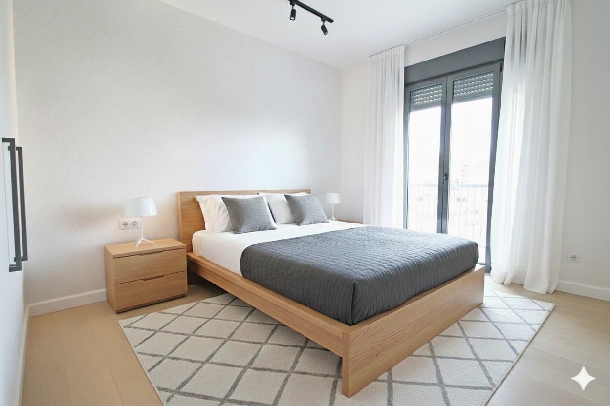 Bedroom of Apartment for sale in Lorca  with Air Conditioner and Heating