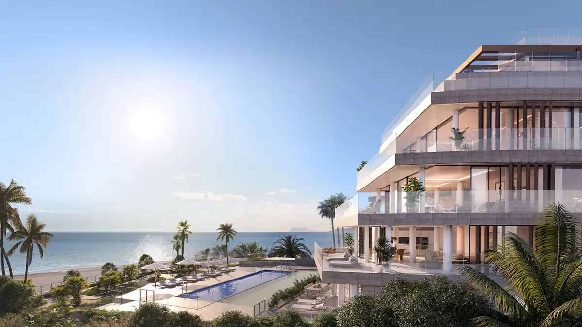 Flat with pool for sale in Estepona - Estepona,Centro,Avenida Juan Carlos I