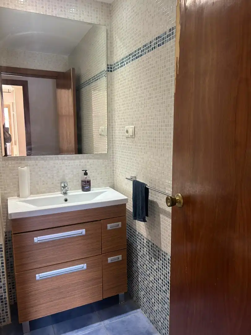 Baño de Piso de alquiler en Valencia con Trastero y Amueblado