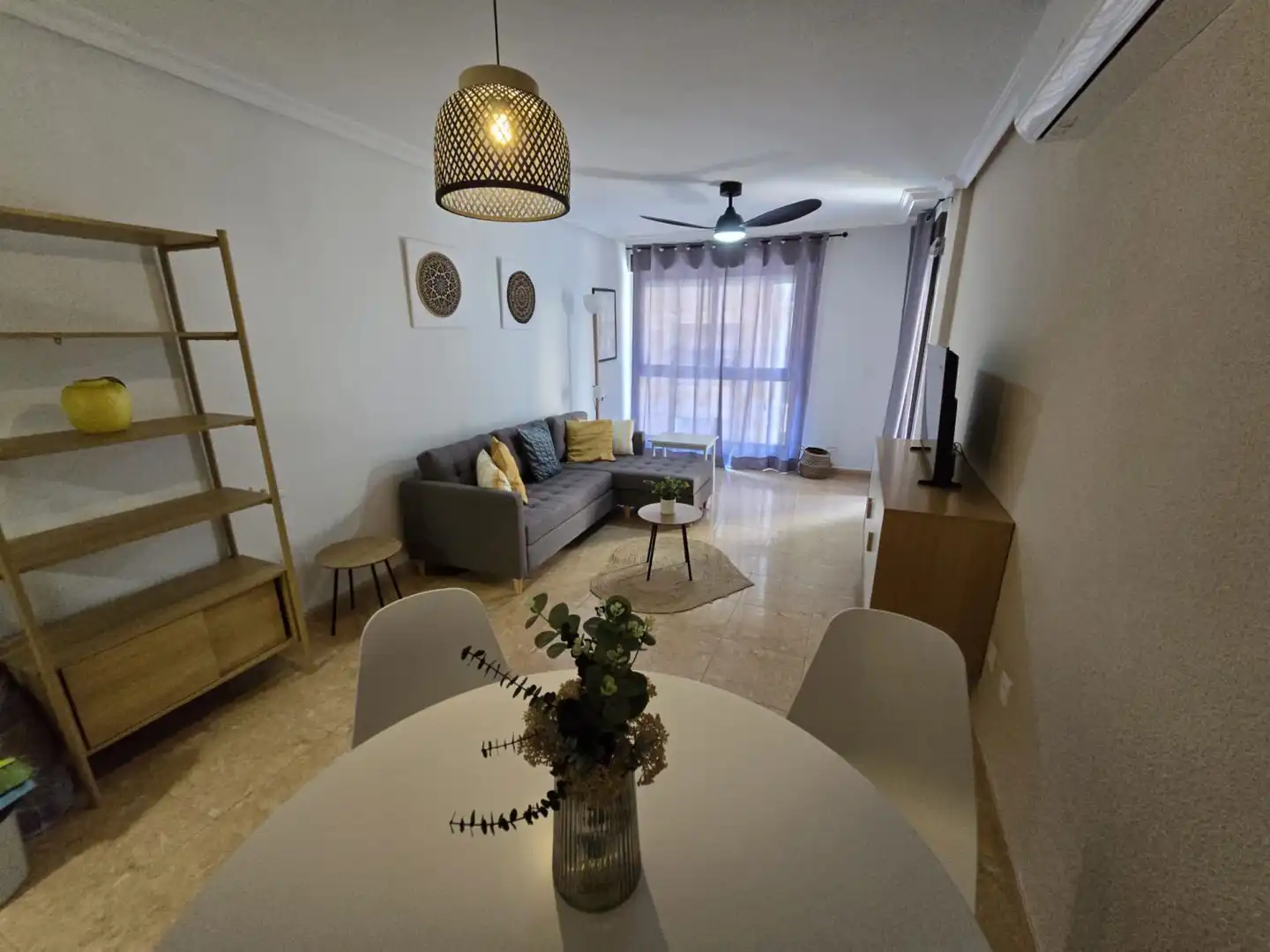 Sala de estar de Piso en venta en Águilas con Balcón