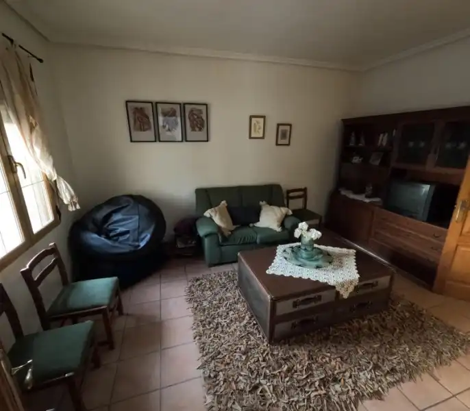 Sala d'estar de Casa o xalet en venda en Ontinyent amb Aire condicionat, Traster i Forn
