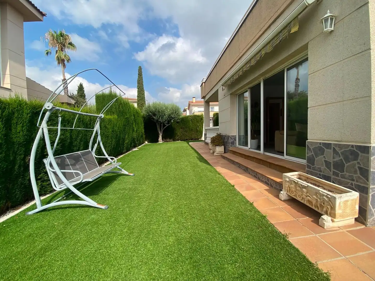 Terrassa de Casa o xalet en venda en Esparreguera amb Jardí privat, Terrassa i Balcó