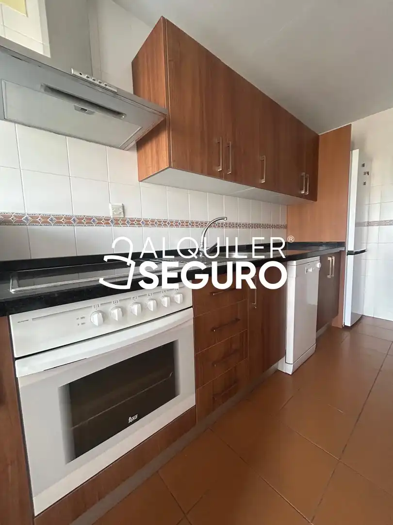 Kitchen of Flat for rent in Granada  with Air Conditioner and Furnished