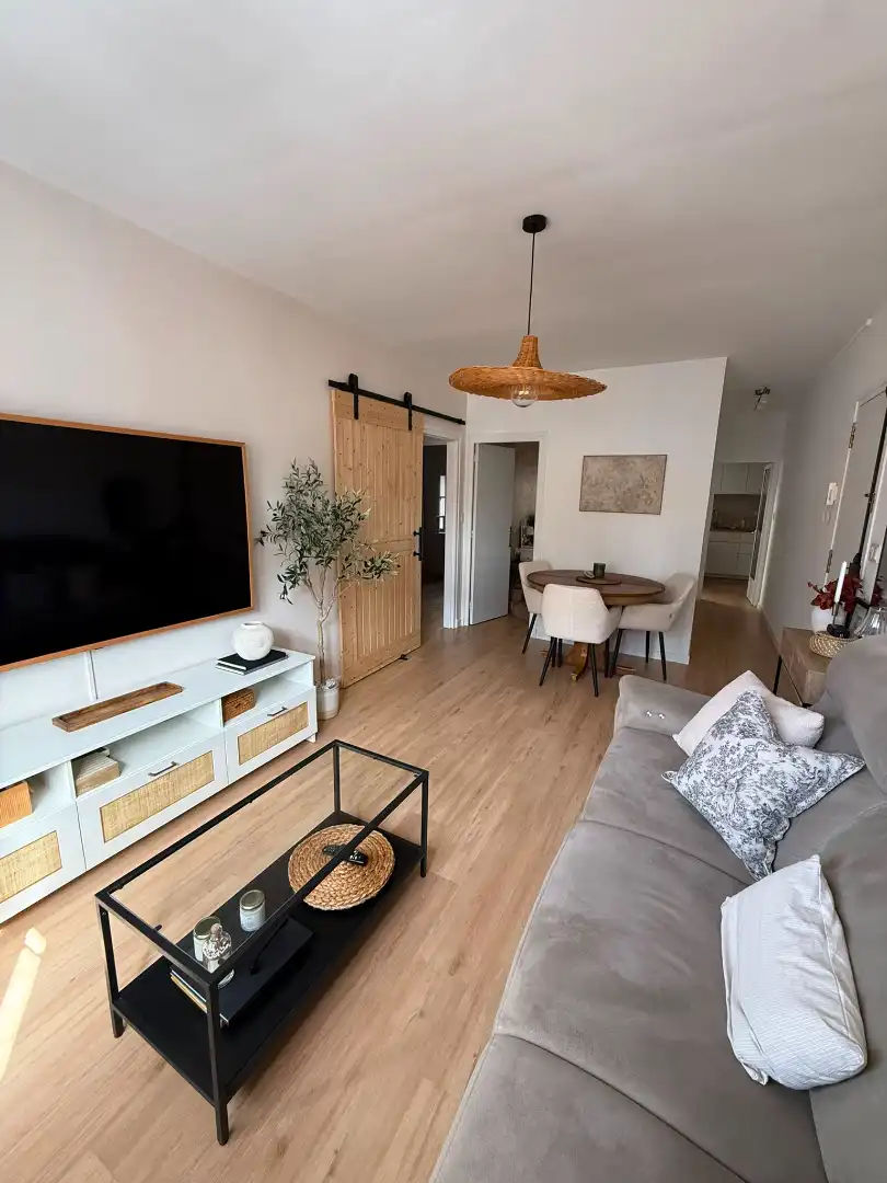 Sala d'estar de Pis en venda en Mataró amb Aire condicionat, Calefacció i Parquet