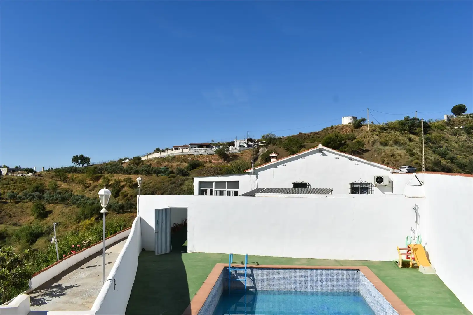 Exterior view of Country homes for sale in Iznate  with Air Conditioner, Private garden and Terrace