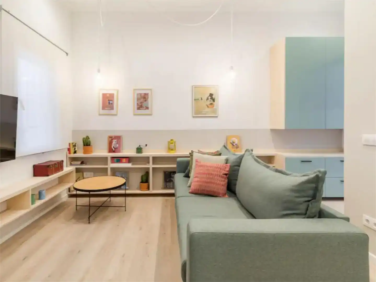 Sala d'estar de Finca rústica en venda en Cartagena amb Aire condicionat, Jardí privat i Piscina