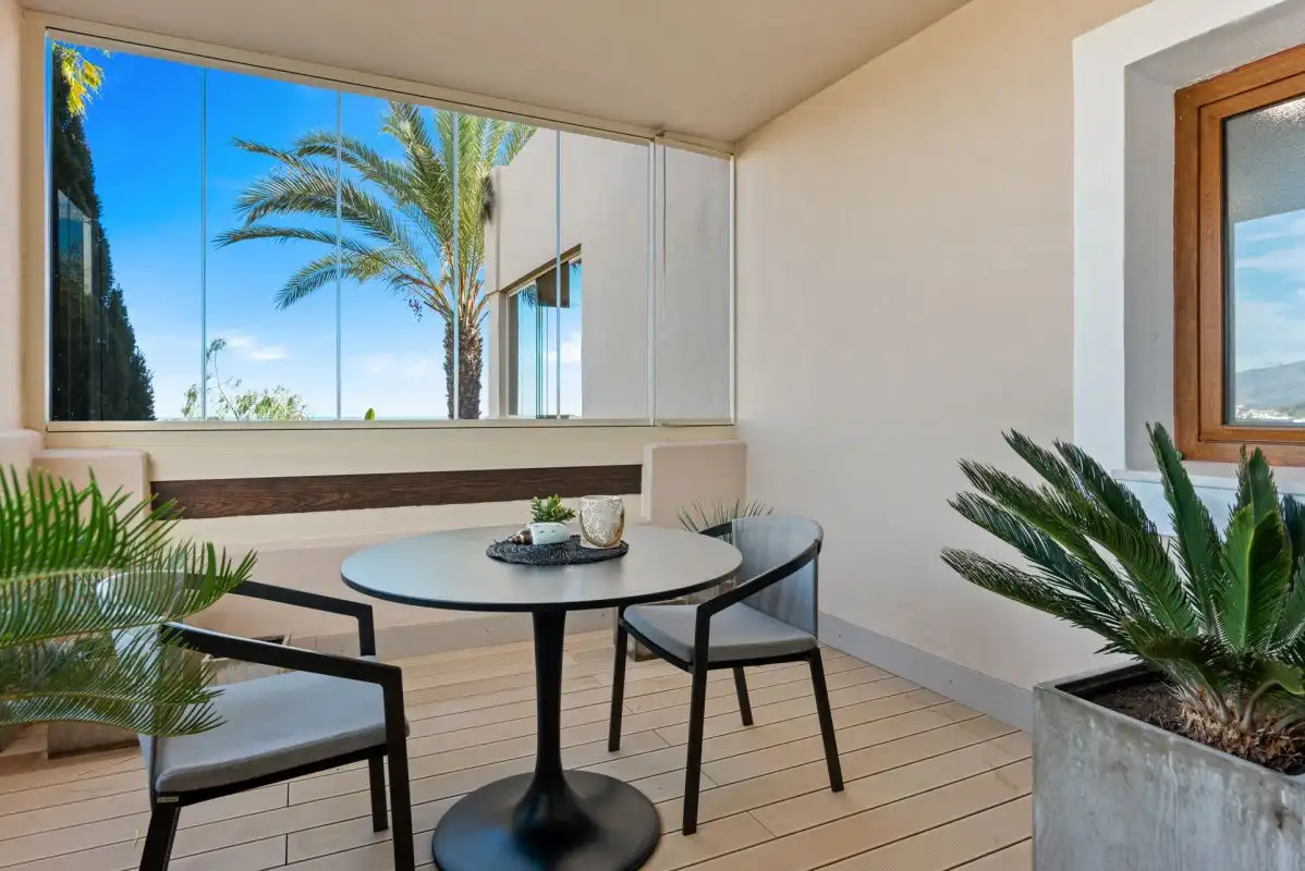 Terrassa de Apartament en venda en Estepona amb Aire condicionat, Terrassa i Traster