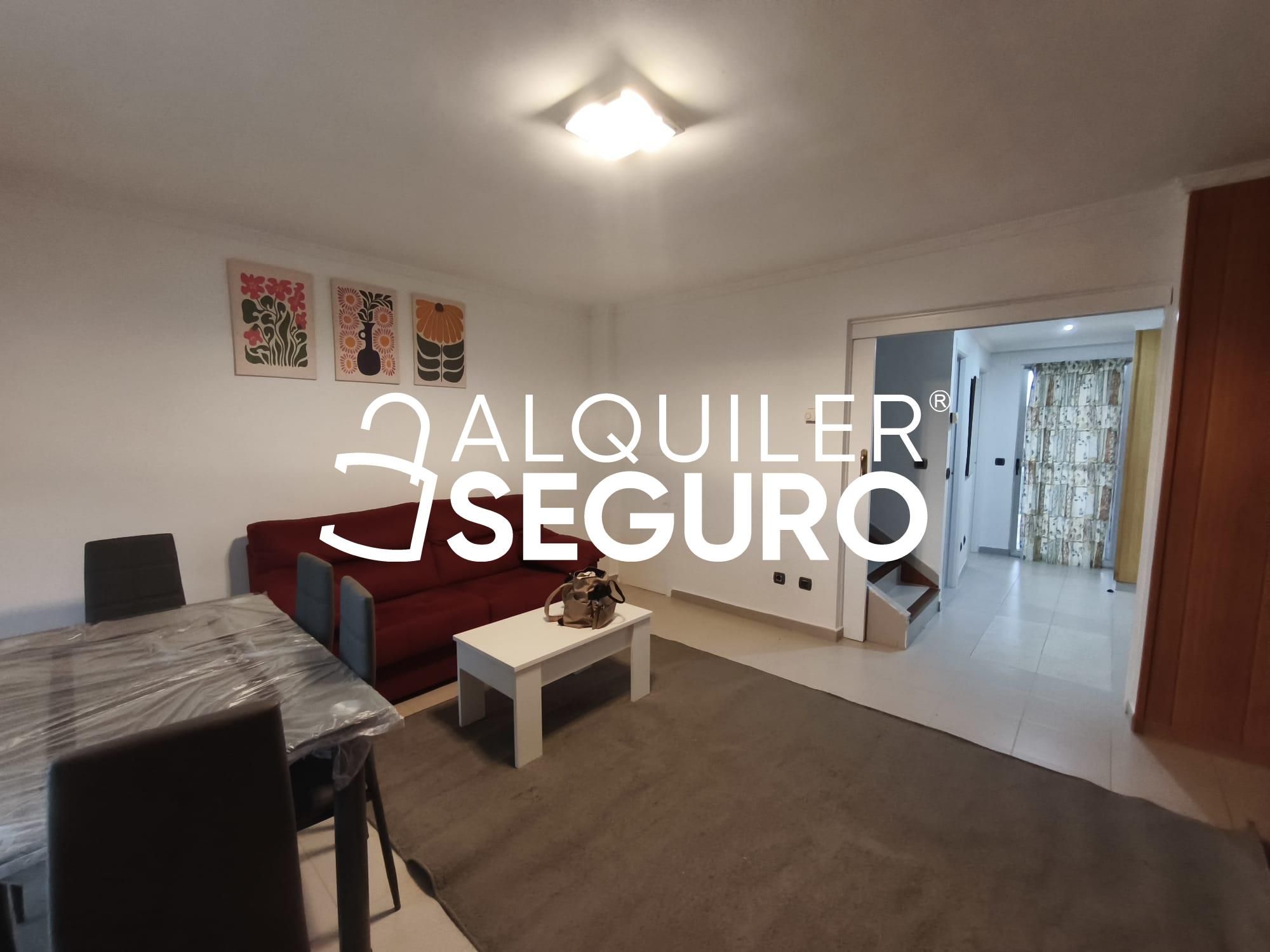 Sala d'estar de Pis de lloguer en Alagón amb Aire condicionat, Calefacció i Terrassa