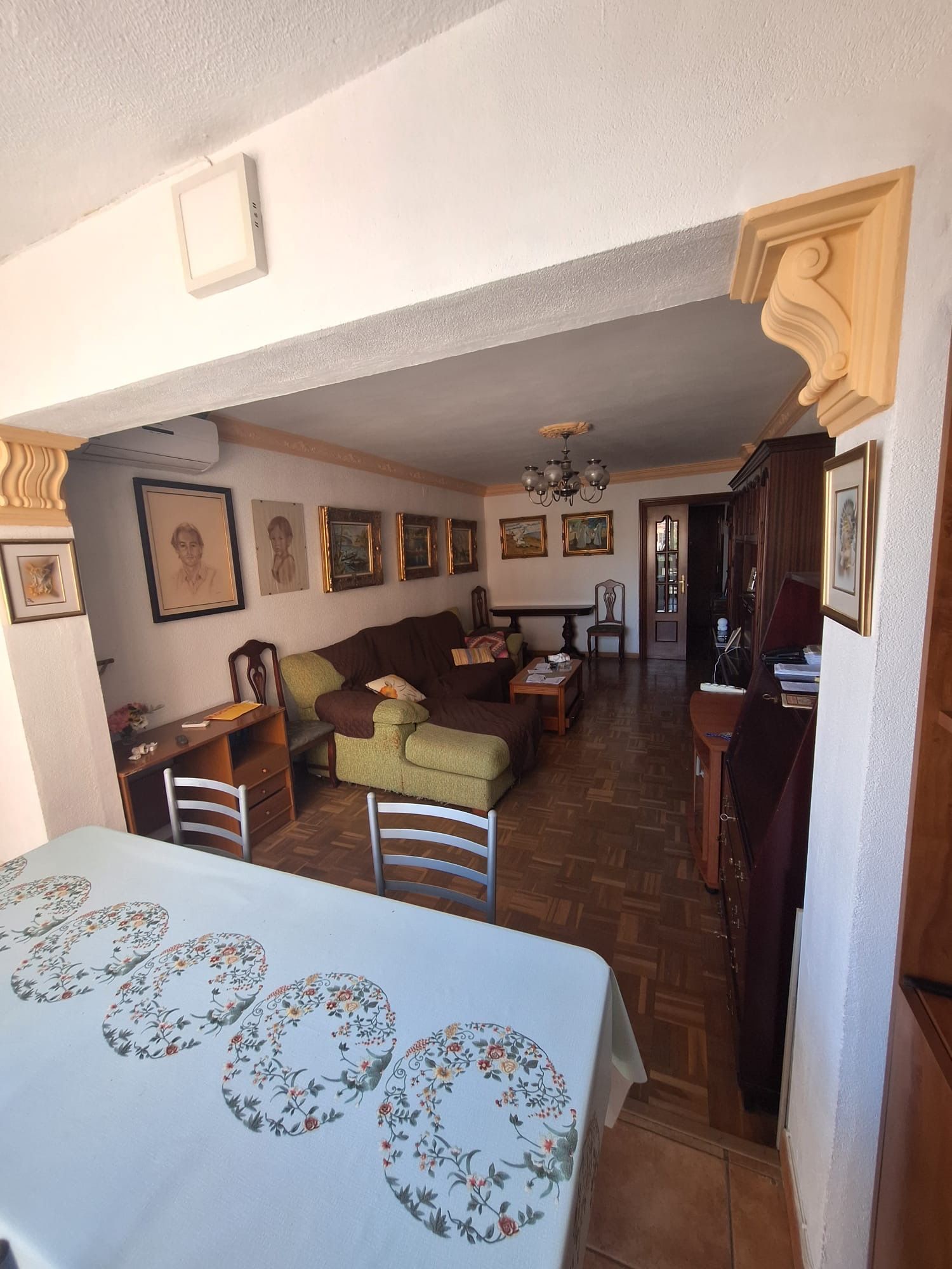 Sala de estar de Piso en venta en Málaga Capital con Aire acondicionado y Terraza