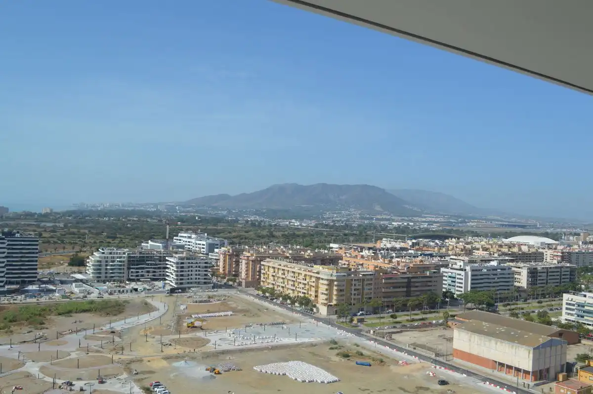 Vista exterior de Pis de lloguer en Málaga amb Aire condicionat, Calefacció i Terrassa