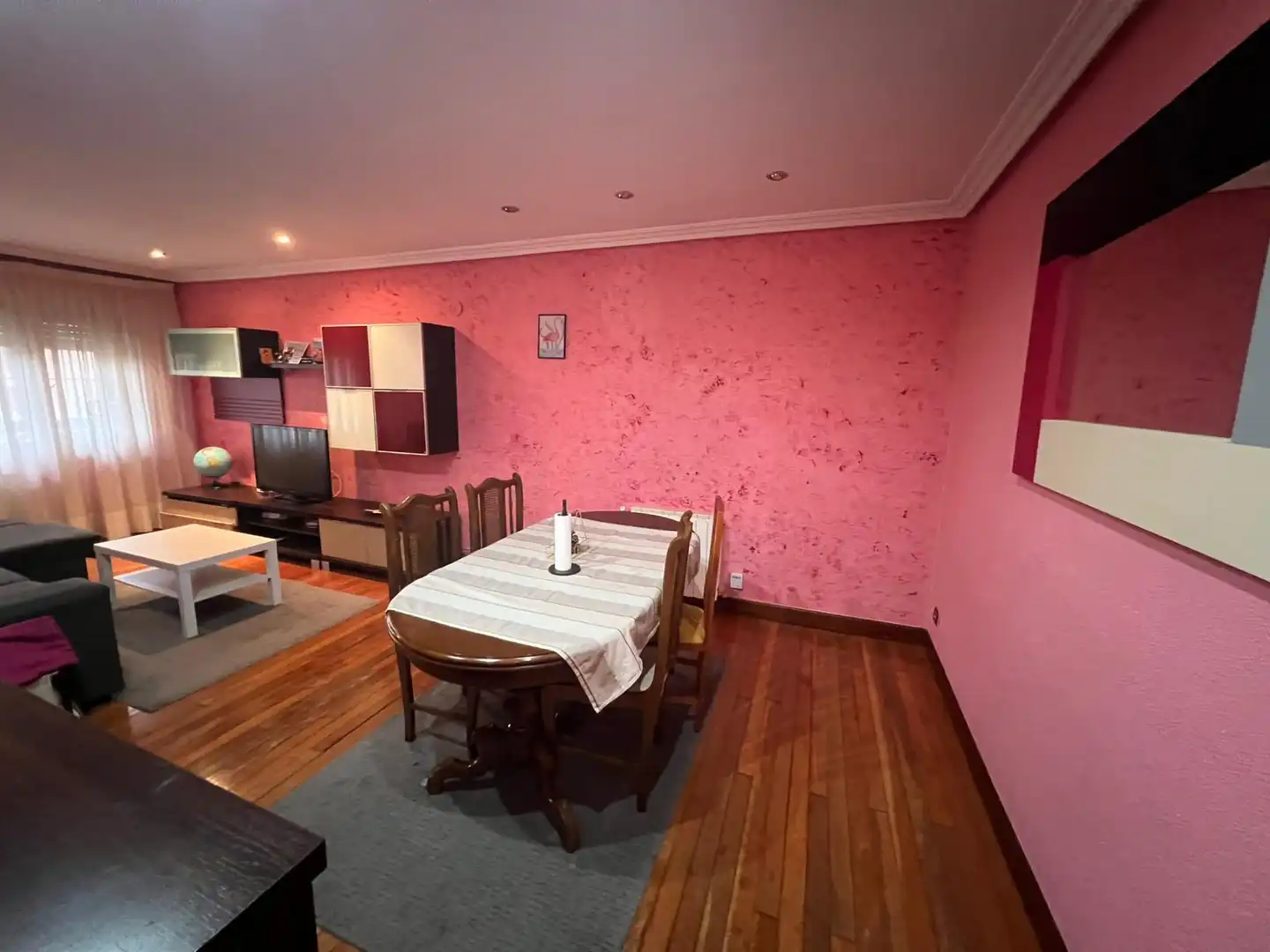 Esszimmer von Wohnung zum Verkauf in Bilbao  mit Heizung, Terrasse und Balkon