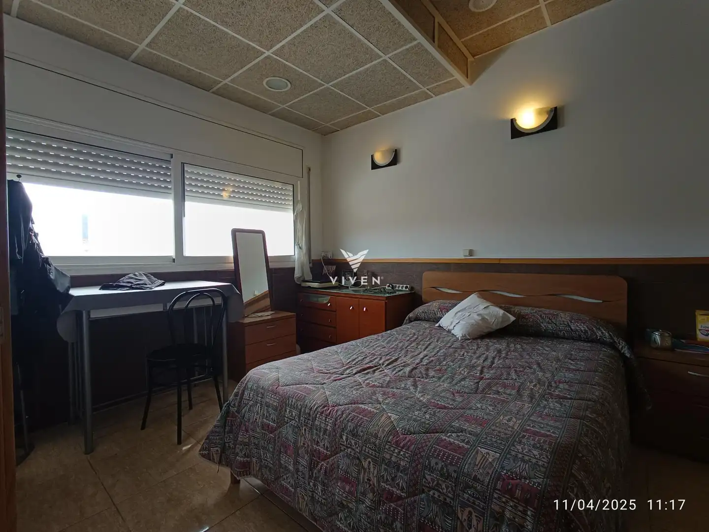 Schlafzimmer von Einfamilien-Reihenhaus zum Verkauf in Olivella mit Heizung, Privatgarten und Terrasse