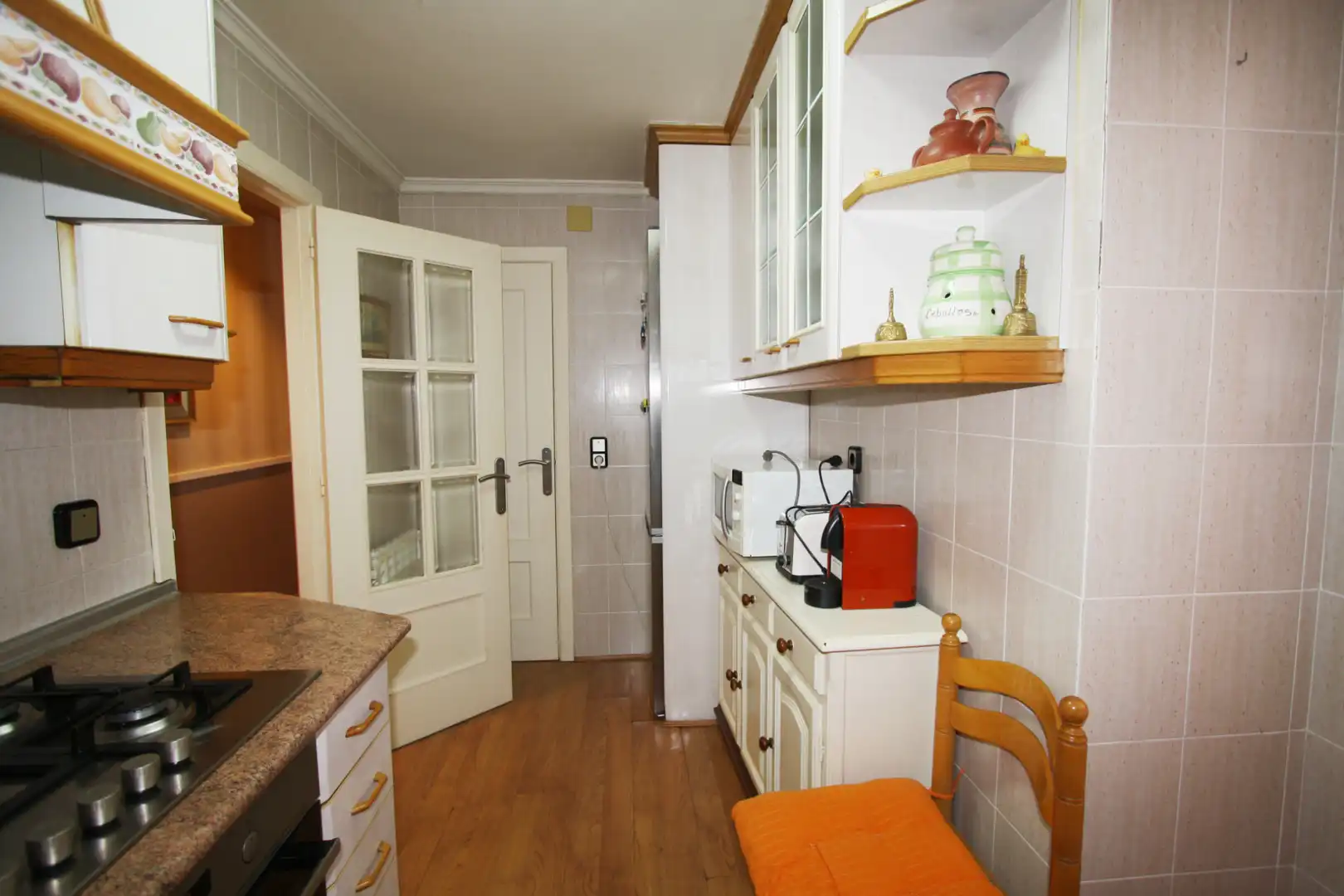 Cocina de Piso en venta en Albacete con Calefacción, Parquet y Amueblado