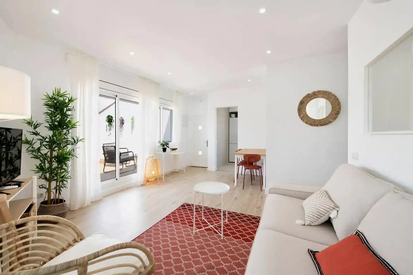 Sala de estar de Ático en venta en Gavà con Aire acondicionado, Terraza y Piscina