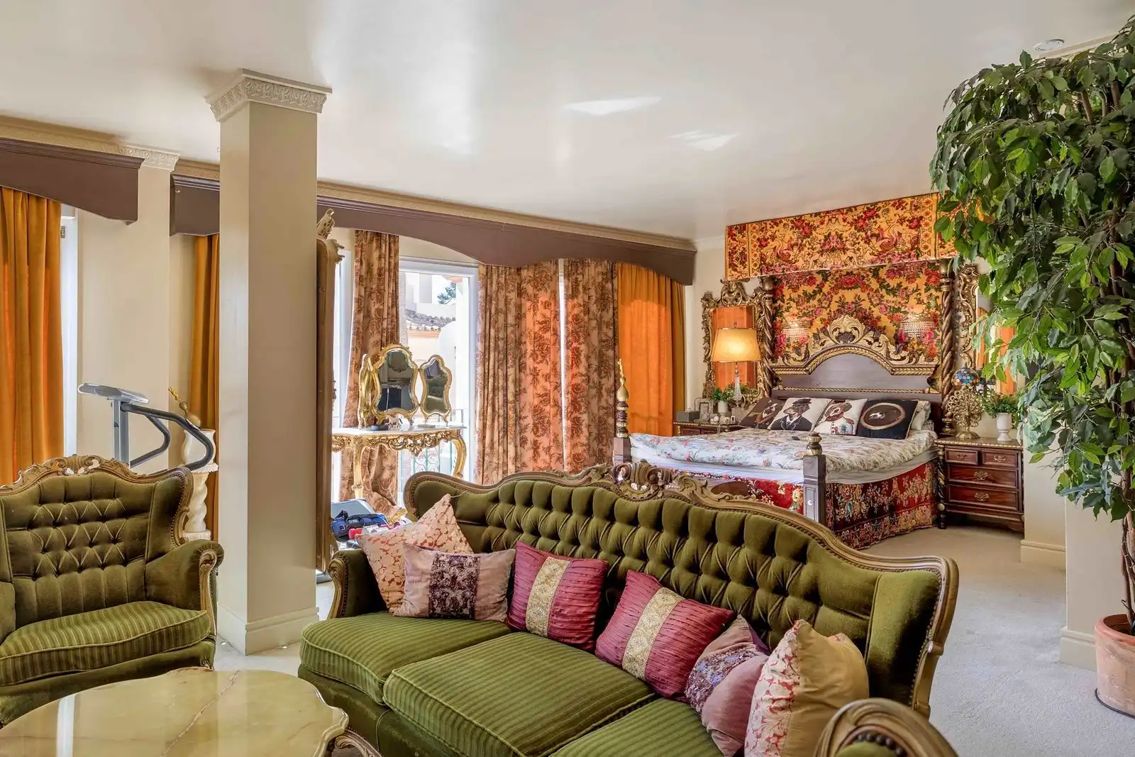 Schlafzimmer von Maisonette zum Verkauf in Estepona mit Klimaanlage und Gemeinschaftspool