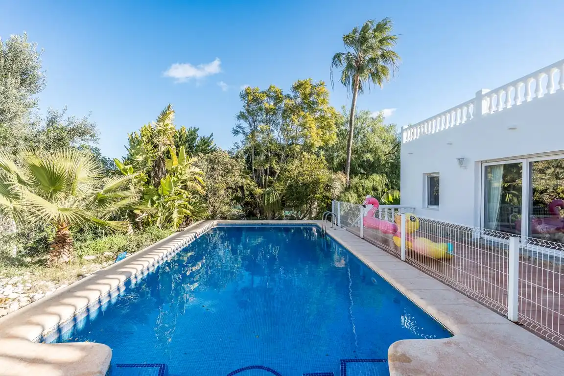 Piscina de Casa o chalet en venta en Jávea / Xàbia con Aire acondicionado, Jardín privado y Terraza