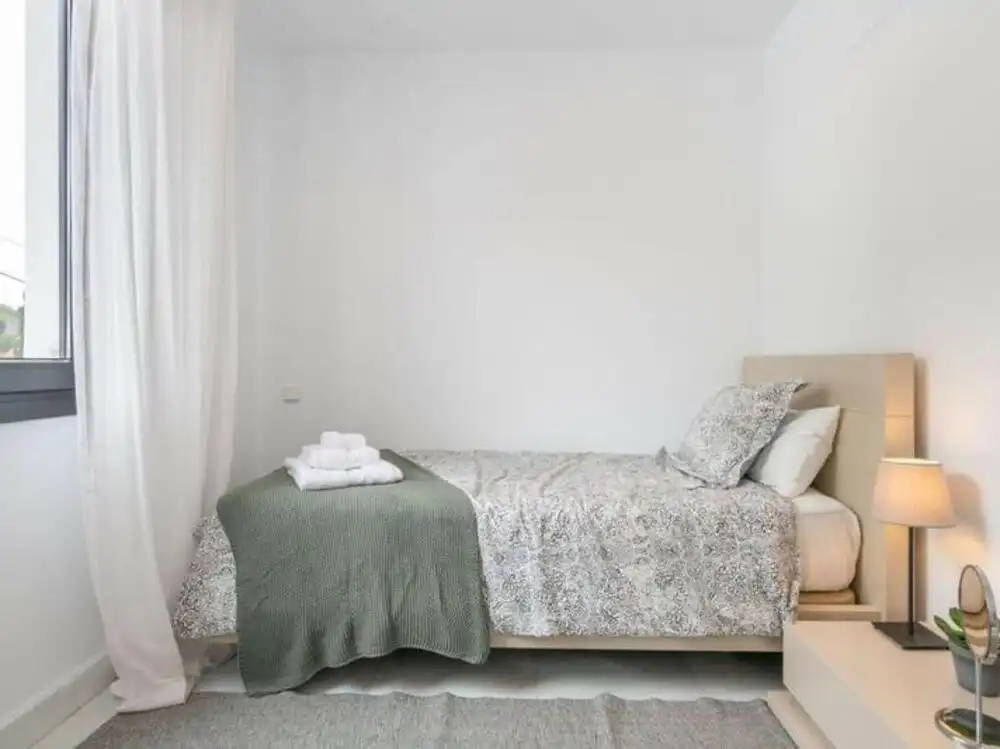Bedroom of Houses for rent in Marbella  with Air Conditioner, Private garden and Terrace